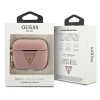 Чохол Guess Silicone Triangle Logo Collection для AirPods Pro Pink (GUACAPLSTLPI)