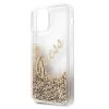 Чехол Guess Glitter Vintage Script для iPhone 12 | 12 Pro Gold (GUHCP12MGLVSGO)