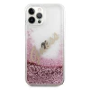 Чохол Guess Glitter Vintage Script для iPhone 12 | 12 Pro Pink (GUHCP12MGLVSPI)