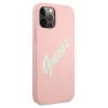 Чехол Guess Vintage Silicone Case для iPhone 12 Pro Max Pink (GUHCP12LLSVSPG)