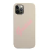 Чехол Guess Silicone Vintage для iPhone 12 | 12 Pro Pink (GUHCP12MLSVSGP)