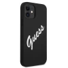 Чехол Guess Vintage Silicone Case для iPhone 12 mini White (GUHCP12SLSVSBW)