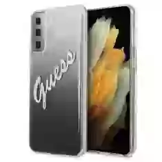 Чехол Guess Glitter Gradient Script для Samsung Galaxy S21 Plus Black (GUHCS21MPCUGLSBK)