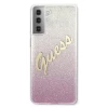 Чохол Guess Glitter Gradient Script для Samsung Galaxy S21 Plus Pink (GUHCS21MPCUGLSPI)