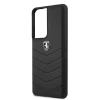 Чехол Ferrari для Samsung Galaxy S21 Ultra G998 Off Track Quilted Black (FEHQUHCS21LBK)