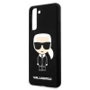 Чехол Karl Lagerfeld Silicone Iconic для Samsung Galaxy S21 Plus Black (KLHCS21MSLFKBK)