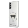 Чохол Karl Lagerfeld Karl's Head для Samsung Galaxy S21 Plus Transparent (KLHCS21MKTR)