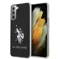 Чехол U.S. Polo Assn Shiny Big Logo для Samsung Galaxy S21+ G996 Black (USHCS21MTPUHRBK)