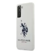 Чохол U.S. Polo Assn Silicone Logo для Samsung Galaxy S21+ G996 White (USHCS21MSLHRWH)