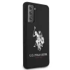 Чехол U.S. Polo Assn Silicone Logo для Samsung Galaxy S21 G991 Black (USHCS21SSLHRBK)