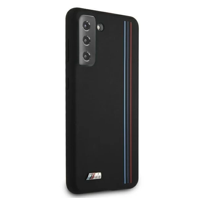 Чохол BMW для Samsung Galaxy S21 G991 Silicone M Collection Black (BMHCS21SSIVTBK)