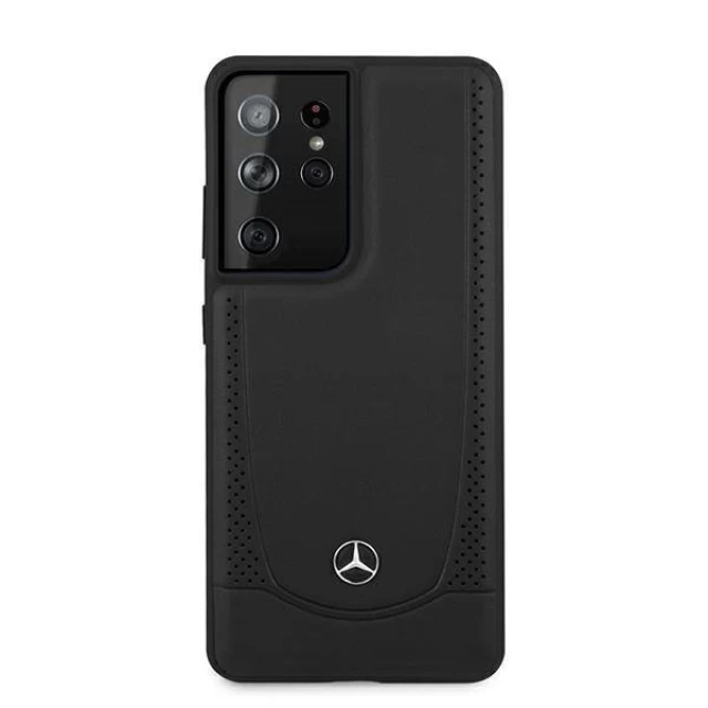 Чехол Mercedes для Samsung Galaxy S21 Ultra G998 Urban Line Black (MEHCS21LARMBK)