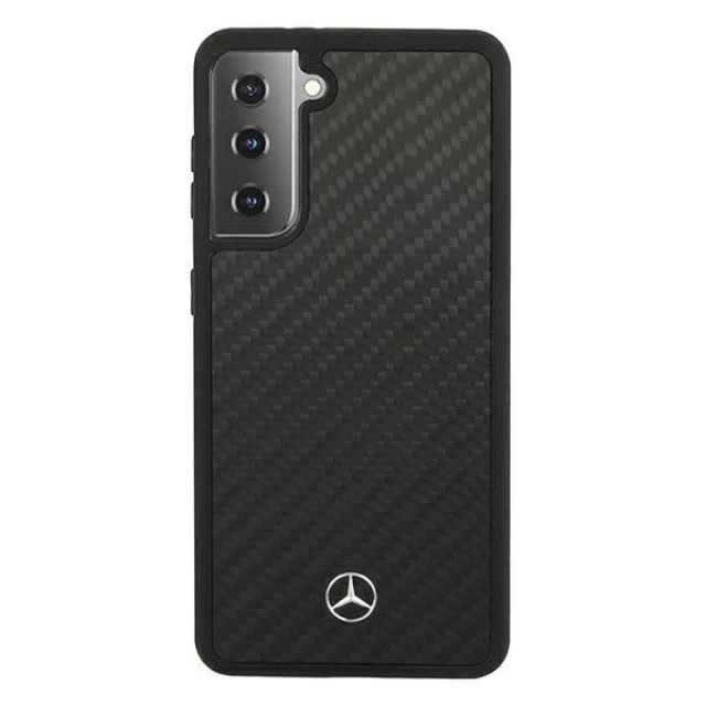Чохол Mercedes для Samsung Galaxy S21 G991 Dynamic Line Black (MEHCS21SRCABK)
