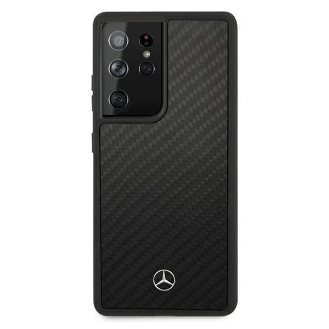 Чехол Mercedes для Samsung Galaxy S21 Ultra G998 Dynamic Line Black (MEHCS21LRCABK)