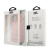 Чохол Karl Lagerfeld Silicone Case Outline для iPhone 12 mini Pink (KLHCP12SSILTTPI)