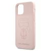 Чохол Karl Lagerfeld Silicone Ikonik Outline для iPhone 12 | 12 Pro Pink (KLHCP12MSILTTPI)