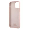 Чохол Karl Lagerfeld Silicone Case Outline для iPhone 12 Pro Max Pink (KLHCP12LSILTTPI)