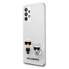 Чохол Karl Lagerfeld Karl and Choupette для Samsung Galaxy A32 Transparent (KLHCA32CKTR)