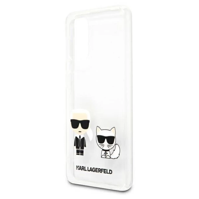 Чехол Karl Lagerfeld Karl and Choupette для Samsung Galaxy A32 Transparent (KLHCA32CKTR)