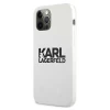 Чехол Karl Lagerfeld Silicone Stack для iPhone 12 Pro Max White (KLHCP12LSLKLWH)