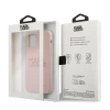 Чохол Karl Lagerfeld Silicone Stack Logo для iPhone 12 | 12 Pro Pink (KLHCP12MSTKLTLP)