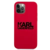 Чохол Karl Lagerfeld Silicone Stack для iPhone 12 Pro Max Red (KLHCP12LSLKLRE)