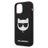 Чохол Karl Lagerfeld Silicone Choupette для iPhone 12 | 12 Pro Black (KLHCP12MSLCHBK)