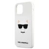 Чехол Karl Lagerfeld Silicone Choupette для iPhone 12 | 12 Pro White (KLHCP12MSLCHWH)