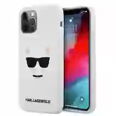 Чохол Karl Lagerfeld Silicone Choupette для iPhone 12 Pro Max White (KLHCP12LSLCHWH)