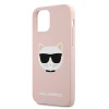 Чохол Karl Lagerfeld Silicone Choupette для iPhone 12 | 12 Pro Light Pink (KLHCP12MSLCHLP)