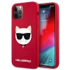 Чохол Karl Lagerfeld Silicone Choupette для iPhone 12 | 12 Pro Red (KLHCP12MSLCHRE)