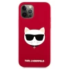 Чохол Karl Lagerfeld Silicone Choupette для iPhone 12 | 12 Pro Red (KLHCP12MSLCHRE)