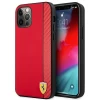 Чохол Ferrari для iPhone 12 | 12 Pro On Track Carbon Stripe Red (FESAXHCP12MRE)