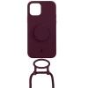 Чехол Just Elegance PopGrip для iPhone 12 | 12 Pro Classic Wine (30033)