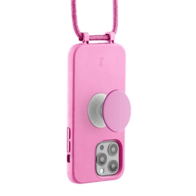 Чохол Just Elegance PopGrip для iPhone 13 Pro Pastel Pink (30134)