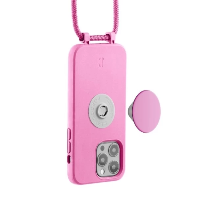 Чохол Just Elegance PopGrip для iPhone 13 Pro Max Pastel Pink (30138)