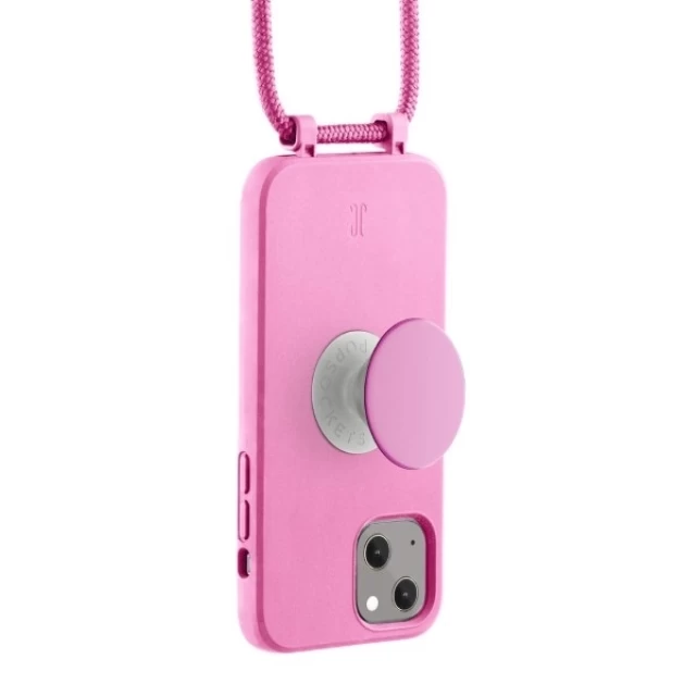 Чехол Just Elegance PopGrip для iPhone 14 Plus Pastel Pink (30150)