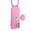 Чехол Just Elegance PopGrip для iPhone 12 | 12 Pro Pastel Pink (30158)