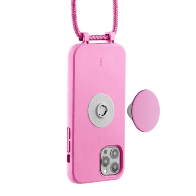Чехол Just Elegance PopGrip для iPhone 12 Pro Max Pastel Pink (30162)