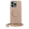 Чехол Just Elegance PopGrip для iPhone 13 Pro Beige (30177)