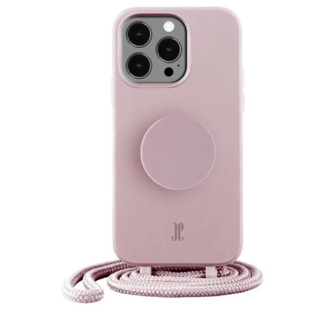 Чехол Just Elegance PopGrip для iPhone 14 Pro Rose Breath (30189)