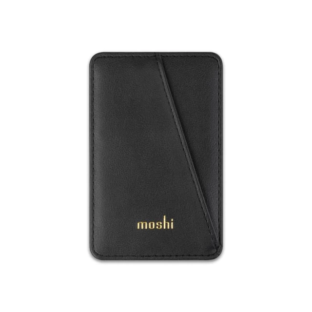 Магнитный кошелек Moshi Magnetic Slim Wallet Jet Black (99MO095010)