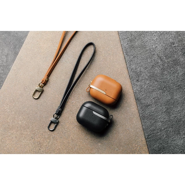 Чохол для навушників Moshi Pebbo Luxe для AirPods 3 Caramel Brown (99MO123751)
