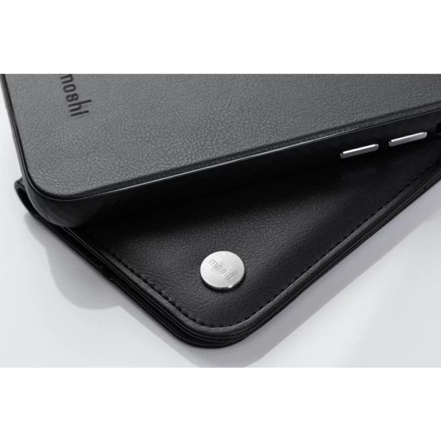 Чехол-книжка Moshi Overture Case with Detachable Magnetic Wallet для iPhone 13 mini Jet Black (99MO133011)