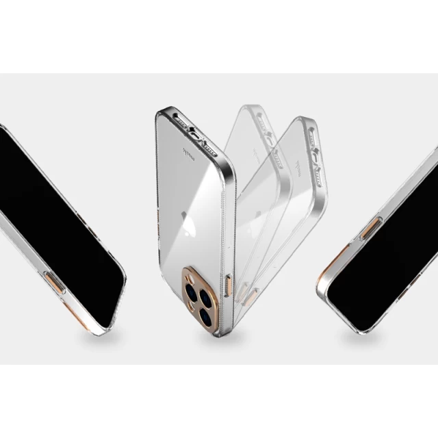 Чехол Moshi iGlaze Slim Hardshell Case для iPhone 14 Plus Luna Silver with MagSafe (99MO137206)