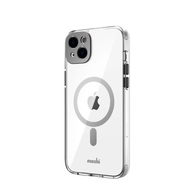 Чохол Moshi iGlaze Slim Hardshell Case для iPhone 14 Plus Meteorite Gray with MagSafe (99MO137076)