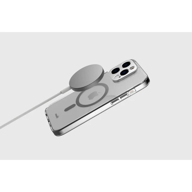 Чехол Moshi iGlaze Slim Hardshell Case для iPhone 14 Plus Meteorite Gray with MagSafe (99MO137076)