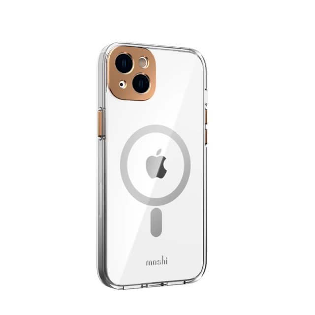 Чехол Moshi iGlaze Slim Hardshell Case для iPhone 14 Plus Sunset Gold with MagSafe (99MO137226)