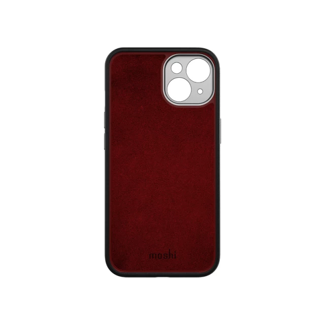 Чохол Moshi Napa Slim Hardshell Case для iPhone 14 Midnight Black with MagSafe (99MO088081)