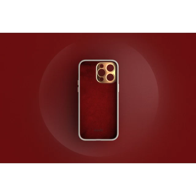 Чехол Moshi Napa Slim Hardshell Case для iPhone 14 Juniper Green with MagSafe (99MO088631)